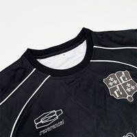 Ropa de calle personalizada para hombre, Camisetas estampadas de fútbol, camiseta de fútbol de baloncesto, camiseta de gran tamaño de malla cuadrada de entrenamiento de secado rápido