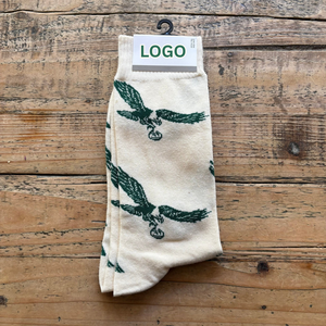 Chaussettes de sport en coton tissé antidérapantes en gros avec logo personnalisé, respirantes et à séchage rapide pour hommes - Product Image 4