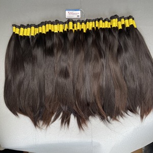Extensiones de cabello crudo de lujo para bebés, extensiones de cabello a granel, donante único, cutícula completa alineada, fuente de cabello humano vietnamita virgen - Product Image 2