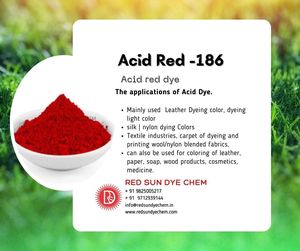 Acid Red 186 Acid Pink M Red Sun Dye Chem est un fabricant et un exportateur de colorants de qualité standard et brute disponible - Product Image 2