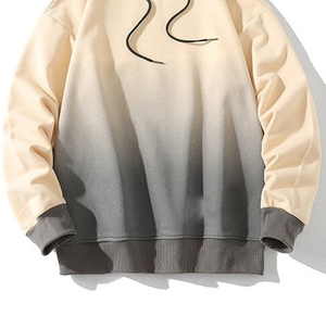 เสื้อฮู้ดผู้ชายทรงโอเวอร์ไซส์ ยี่ห้อ Index Apparel สีไล่เฉด ผ้าฝ้ายถัก สวมใส่สบายๆ สำหรับฤดูใบไม้ร่วง ความยาวปกติ - Product Image 3