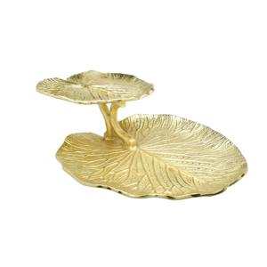 ถาดอลูมิเนียมตกแต่งทำมืออเนกประสงค์ ขนาดสั่งทำได้ พร้อมหูจับชุบเคลือบ สไตล์โมเดิร์น งานฝีมือโลหะสำหรับตกแต่งบ้าน - Product Image 1