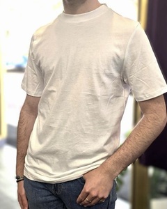 Camiseta Unisex pesada de gran tamaño de algodón 100% de alta calidad, camiseta personalizada con estampado liso en blanco para hombre, camiseta personalizable - Product Image 3