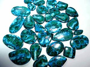 Piedra preciosa natural malaquita crisocola cabujón piedra preciosa suelta cabujón piedra semipreciosa para la fabricación de joyas - Product Image 5