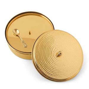Elegante Caja de Especias de Latón para Cocina, Ideal para Festividades Indias, Mejora el Ambiente de la Cocina con un Toque Metálico Tradicional - Product Image 6