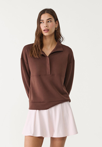 Sudadera Personalizada con Cierre y Cuello Redondo para Mujer, Tacto Suave, para Gimnasio y Entrenamiento, con Logotipo Bordado en la Parte Delantera, Venta al por Mayor, Temporada de Invierno - Product Image 6