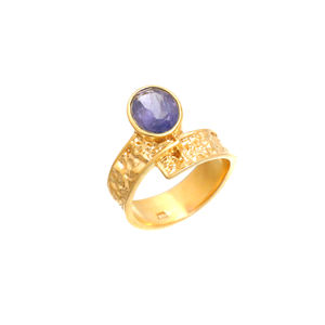 มาใหม่แหวนชุบทอง18K ชุบทอง18K แหวนชุบทองเงินสเตอร์ลิง925 - Product Image 1