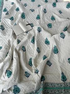 Edredones de Algodón Estampados a Mano con Bloques de Madera, Hechos a Medida, Ideales para la Reventa en Tiendas de Textiles y Artículos para el Hogar - Product Image 3