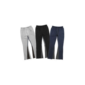 Nouveau taille haute décontracté vêtements d'hiver Flare pantalon survêtement Street Wear lâche tactique Hip Hop Flare hommes pantalon lavé pantalon - Product Image 5