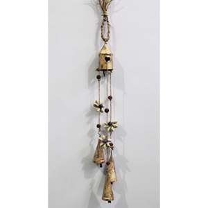 Bohemian Style Wind Chime Bells Witchcraft Dcor <b>Door</b> <b>Knob</b> Jingle Bells Sleigh Bell <b>Door</b> Hanger for Protection - Product Image 3