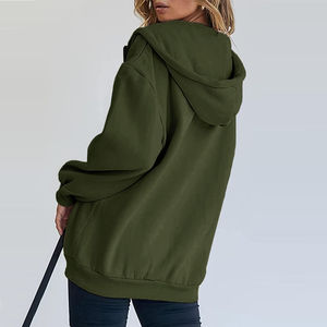 Sudadera con Capucha Extra Grande de Moda Urbana para Mujer, Sudadera con Capucha de Alta Calidad para Mujer al por Mayor - Product Image 2