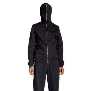 Sweat à capuche en polaire à manches longues pour homme, élégant et confortable, avec logo personnalisé, fermeture éclair intégrale, sweat à capuche pour homme pour un usage décontracté - Product Image 3