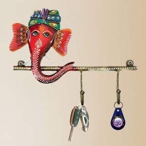 Gancho de Pared Decorativo de Metal con Diseño de Ganesh Ji, con 2 Ganchos, para la Entrada del Hogar, Sala de Estar y Regalos, Apto para Pedidos al por Mayor - Product Image 4