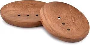 Porte-savon en bois original pour salle de bain, design moderne, plateau porte-savon, qualité supérieure, best-seller en Inde - Product Image 2