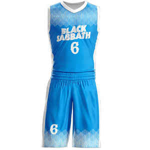 Maillot de basket-ball OEM respirant pour jeunes, sublimation Fitness Drill Team Uniforme Set Low quantité minimale de commande Plus Size Summer Basketball Wear - Product Image 5