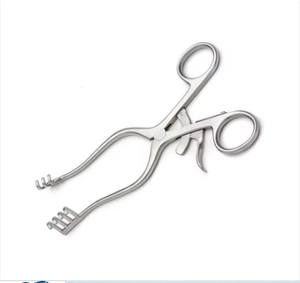 Retractores Weitlaner de retención automática, puntas romas, superventas, retractores Weitlaner quirúrgicos de acero inoxidable de calidad alemana - Product Image 5