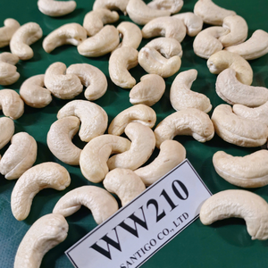 ถั่วเม็ดมะม่วงหิมพานต์ W210พรีเมี่ยม WW210 ISO, ถั่วซานติโก HACCP และเมล็ด - Product Image 1