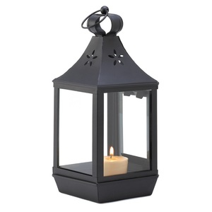 <b>Light</b> Luxury Moderna Decorativas Lamparas New Candle Holder Arab Vintage Ramadan Handcrafted <b>Black</b> Plated High Quality for Hotel - Product Image 5