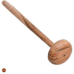 12 pouces Madhani en bois Mathani Curd fouet batteur ustensile pour fouetter Lassi Maker Lassi Whisker - Product Image 1