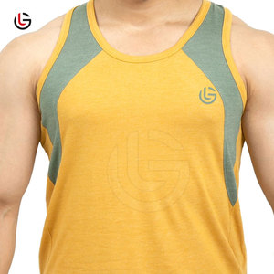 Venta caliente de la calidad superior de los hombres Tank Top Loose Fit Hombres Tank Top Gym Fitness Wear Hombres Tank Top - Product Image 5