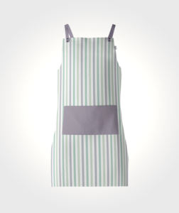 Classic White Cotton <b>Apron</b> <b>for</b> Kitchen Baking Crafting Adjustable Fit Functional Pocket <b>For</b> <b>Cooking</b> - Product Image 2