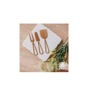 Juego de cuchillos de latón para queso, vajilla de diseño Simple, venta al por mayor indio, a precio asequible - Product Image 6