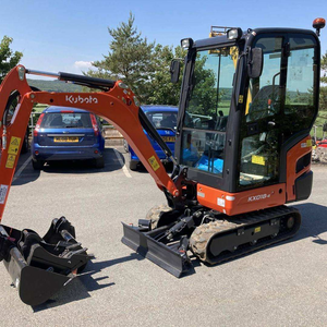 Mini-excavatrice sur chenilles Kubota KXD18-4, pelle compacte pour travaux agricoles, construction et aménagement paysager - Product Image 1