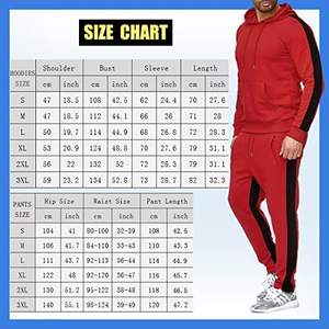 Custom OEM Clothing Manufacturer For Men <b>Zipper</b> Jacket & Pant Suit Long Sleeve Full-zip <b>Tops</b> Active Pants Athletic Outfits - Product Image 5