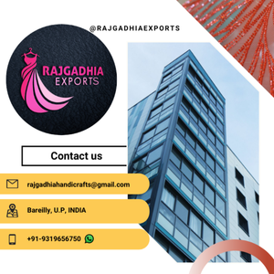 Robe de soirée Rajgadhia Exports 112 entièrement ornée de perles, travail manuel, fête, mariage, taille personnalisée - Product Image 6