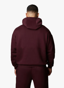 Ensemble survêtement pour homme personnalisé avec logo, pantalon de jogging ample pour homme, sweat-shirt à capuche, pantalon de jogging évasé et sweat-shirt à capuche pour homme - Product Image 2