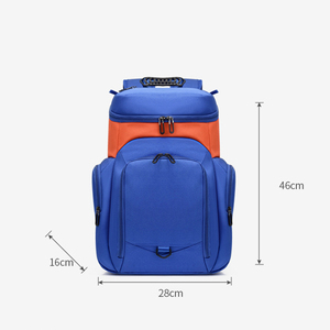 Bolsas de baloncesto de estilo informal de moda personalizadas, recién llegados, uso al aire libre, poliéster impermeable, hecho con cierre de cremallera - Product Image 5