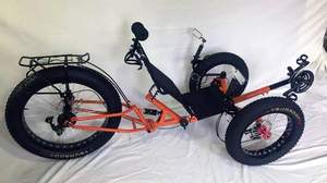 Nouveau tricycle à pédales inclinable à 3 roues et 9 vitesses avec pneus larges - Product Image 2