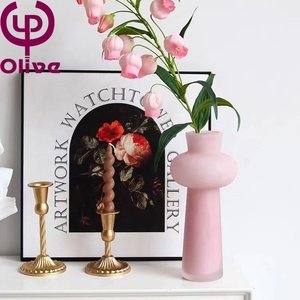 Decorazione del soggiorno <span class=keywords><strong>vaso</strong></span> di <span class=keywords><strong>fiori</strong></span> Vintage decorazione per la casa lanterne a forma di <span class=keywords><strong>vaso</strong></span> colorato <span class=keywords><strong>vaso</strong></span> di vetro color crema medievale soffiato a mano - Product Image 5