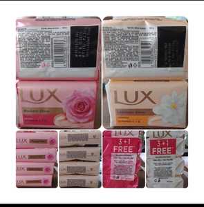 Savon de bain L U X Soft Glow Rose & Vitamine E pour une peau éclatante Savon de bain de beauté avec un bon parfum Pack familial - Product Image 2