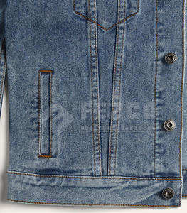 Nouvelle veste en jean imperméable pour homme, tendance hiver, avec logo sur le devant, design surdimensionné, 100% coton, haute qualité - Product Image 6