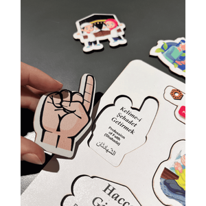 Học các trụ cột của Hải Ly câu đố bằng gỗ islam - Product Image 5