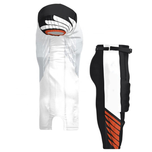 Maillots et shorts de football américain sur mesure de haute qualité, respirants, grande taille, 100% polyester, avec OEM - Product Image 3