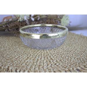 Handmade Custom Design Elegant Golden Luxury Quality Round Shape Decorative Fruit Serving Bowl In Wholesale Price - Product Image 3