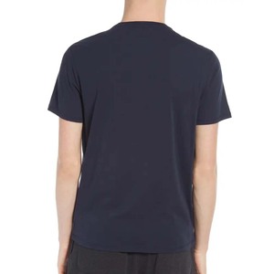 เสื้อยืดลายลูกเรือสีกรมท่าซี่โครงผสม NE - Product Image 5