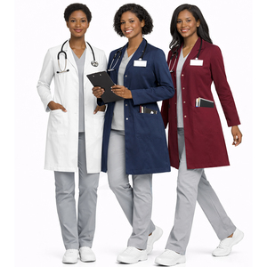 Blouse de laboratoire médicale pour médecin, uniforme professionnel, fabricant OEM personnalisé - Product Image 1