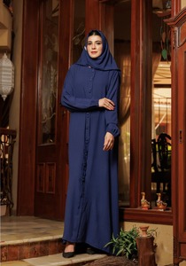 Abaya musulmana de la mejor calidad para mujer 2025 Nueva Abaya elegante de tamaño y colores personalizados para mujer en la mejor tela - Product Image 2