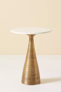 Nordic Modern <b>Side</b> <b>Table</b> for Living Room New Home Furniture with Metal Marble Top for Coffee or Guest Display - Product Image 2