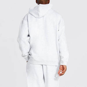 Survêtements surdimensionnés à manches longues personnalisés pour hommes pour l'hiver Ensemble respirant avec col à capuche Technique imprimée Marque privée - Product Image 4