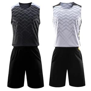 Conjunto de Baloncesto Reversible para Hombre, Ropa Deportiva, Camisetas de Baloncesto de Doble Cara, Conjuntos de Camisetas de Baloncesto, Trajes de Entrenamiento - Product Image 4