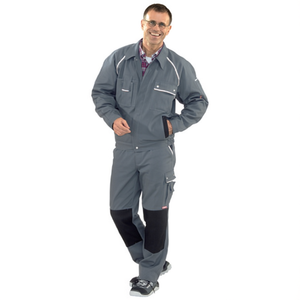 Workwear <b>Canvas</b> <b>Jacket</b> Size 52 Grey/Black - Product Image 2
