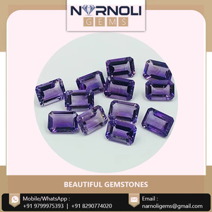 Buy <b>Purple</b> Emerald-Cut Amethysts Wholesale for Stunning Jewelry - Product Image 3
