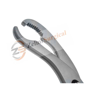 Fórceps de sujeción de hueso autocentrante Verbrugge de alta calidad, fórceps ortopédicos quirúrgicos manuales de mandíbula ancha de 6 pulgadas y 3mm - Product Image 4