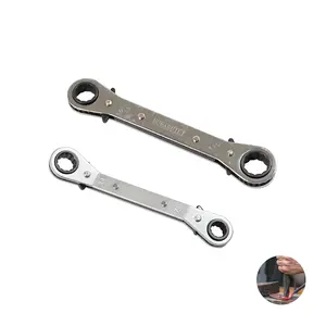 Đài Loan sản phẩm khớp nối Ratchet cờ lê công cụ làm lạnh thiết lập lý tưởng cho nới lỏng đồ đạc