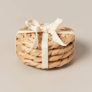 Supplier direct sale water hyacinth tea <b>coaster</b> saucers handcrafted natural <b>drink</b> <b>coasters</b> - Product Image 3