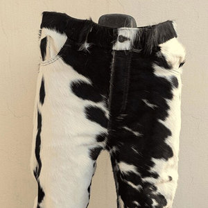 Pantalones de Cuero Vacuno para Hombre de Primera Calidad, Diseño Personalizado, Piel de Vacuno Genuina, Cómodos para Uso Casual - Product Image 5